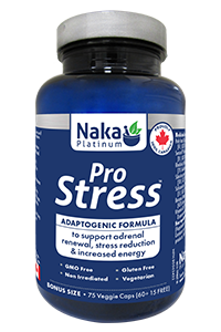 Naka Platinum Pro Stress 75 Vegetable Capsules