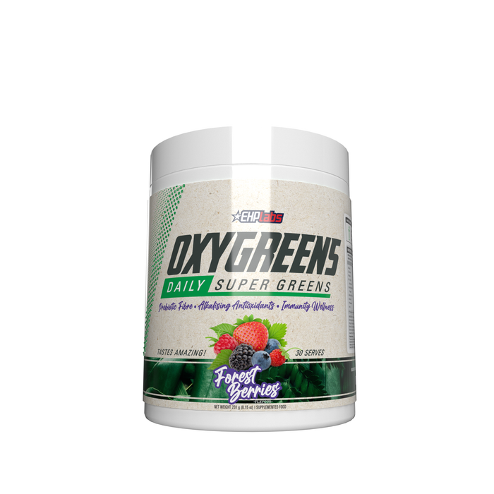 EHPLabs OxyGreens - Daily Super Greens Powder - Forest Berries