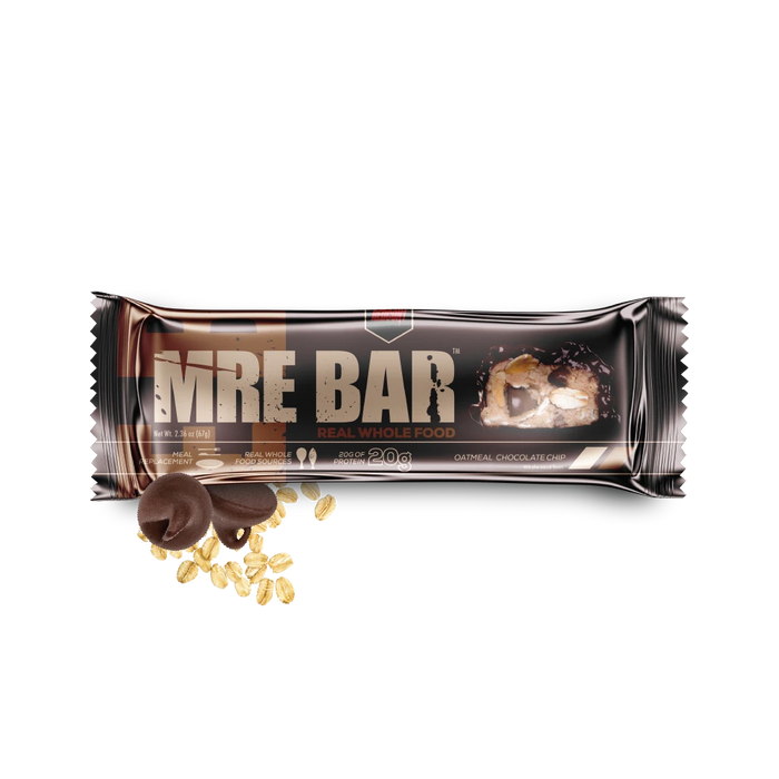 Redcon1 MRE Protein Bar - Oatmeal Chocolate Chip