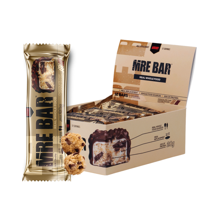 Redcon1 MRE Protein Bar - Chocolate Chip Cookie Dough