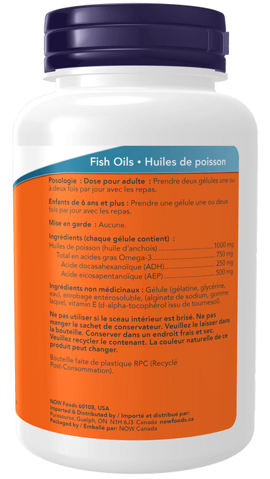 NOW Supplements Ultra Omega-3 1,000 mg 90 Softgels