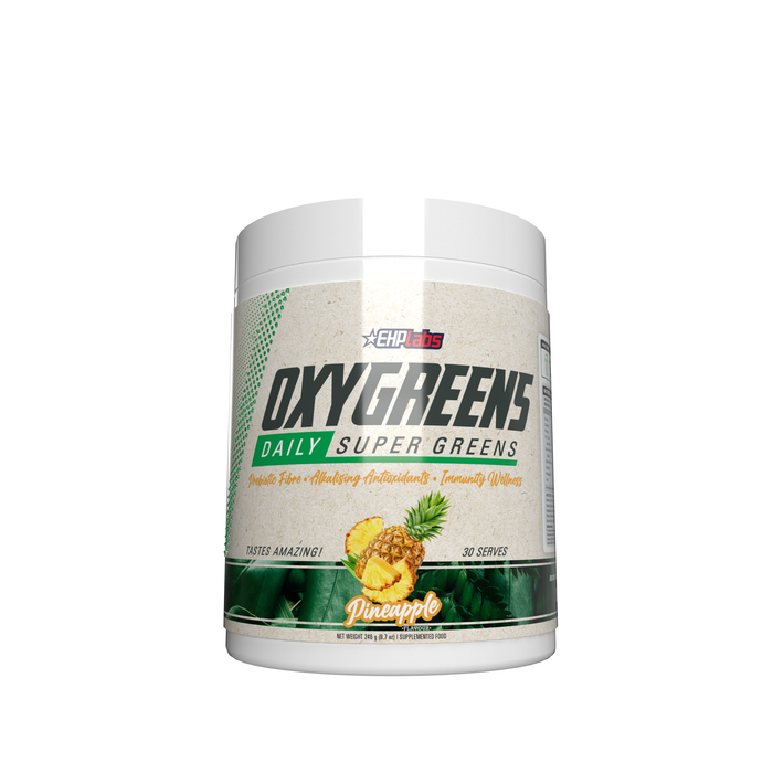 EHPLabs OxyGreens - Daily Super Greens Powder - Pineapple