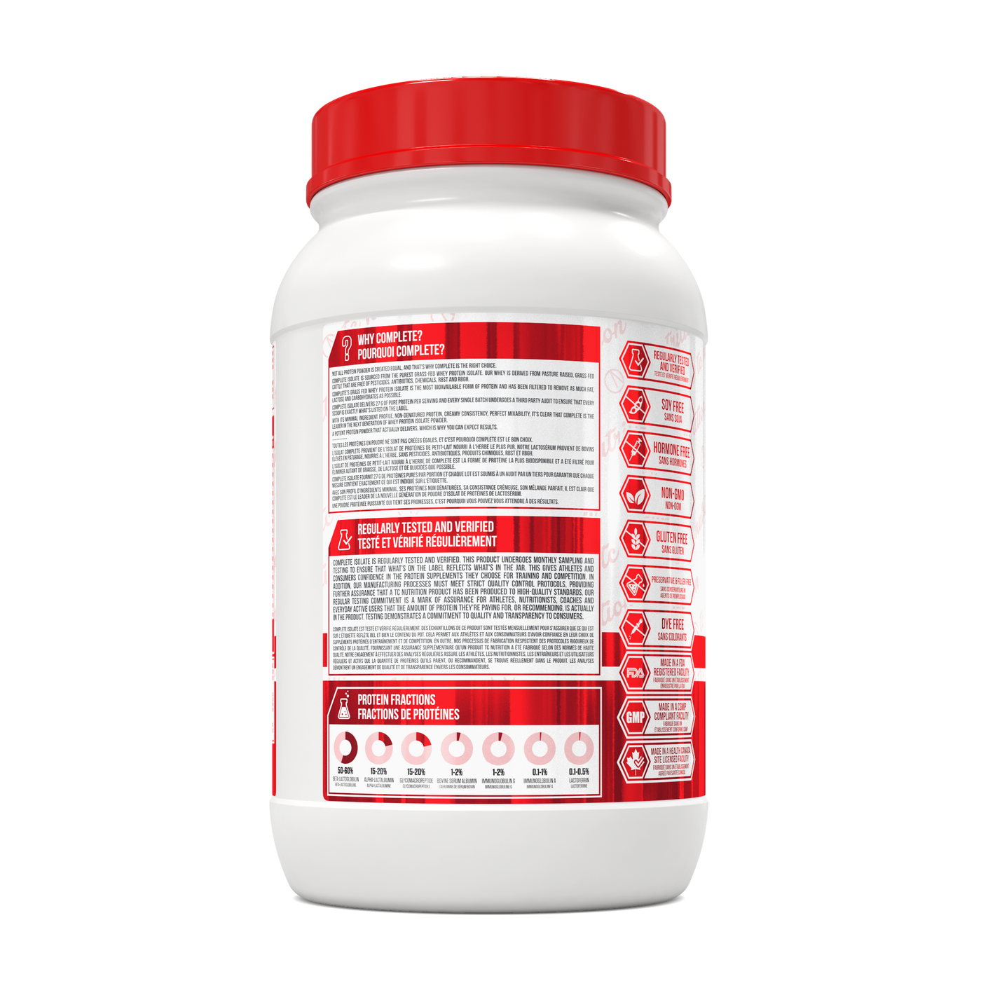 TC Nutrition Complete Isolate Cinnamon Cereal 2lbs — Bluewater Nutrition