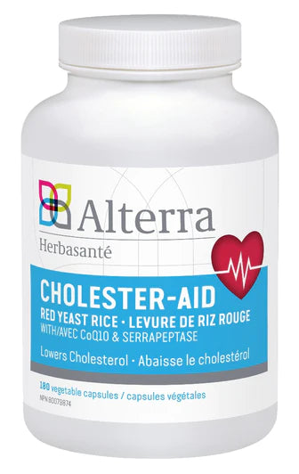Alterra Herbasante Cholester-Aid 180 Veg Capsules