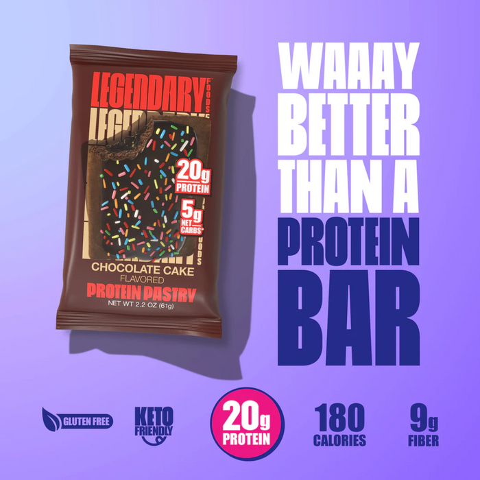 Legendary Foods Chocolate Cake Protein Pastry