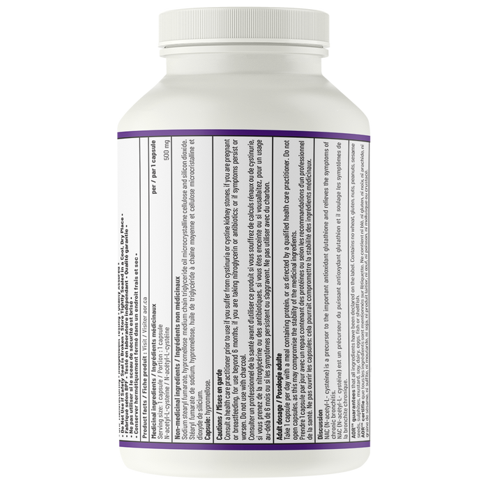 AOR NAC 500 mg 240 Veg Capsule