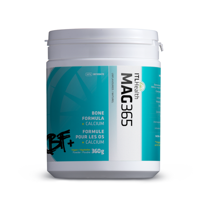 ITL Health MAG365 BF+ Calcium (Bone Formula) Natural 360g