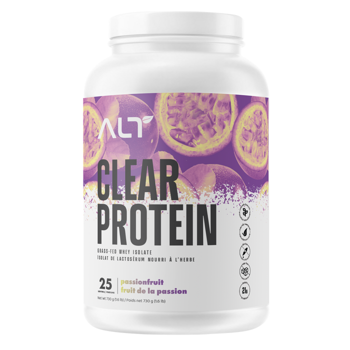 ALT Clear Protein Grass-Fed Whey Isolate - Passionfruit 25 Servings