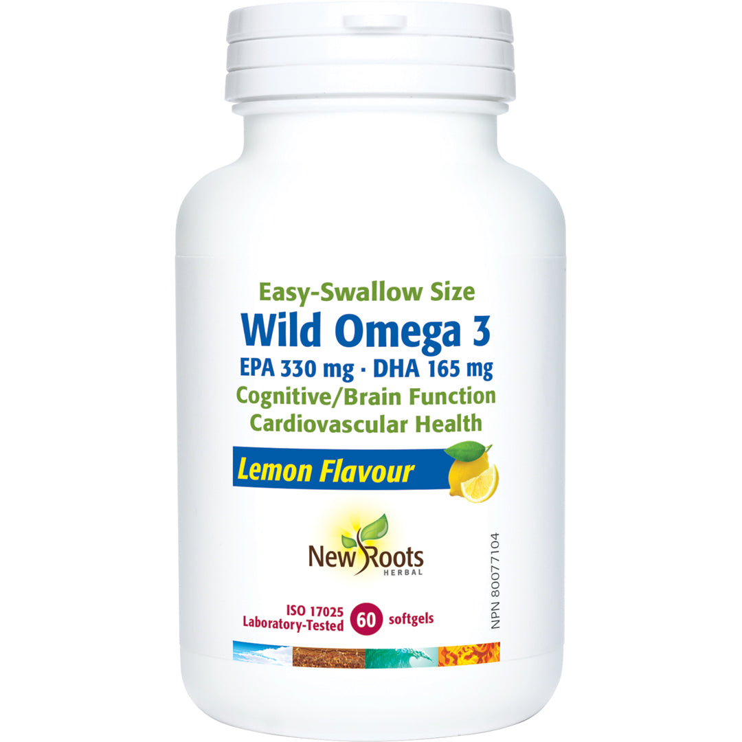 New Roots Wild Omega 3 Easy Swallow — Bluewater Nutrition