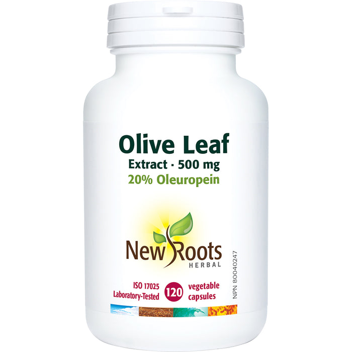 New Roots Olive Leaf Extract 120 Veg Capsules