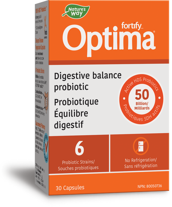 Nature's Way Fortify™ Optima™ Digestive Balance Probiotic 30 Veg Capsules