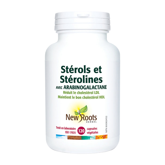 New Roots Sterols & Sterolins with Arabinogalactan