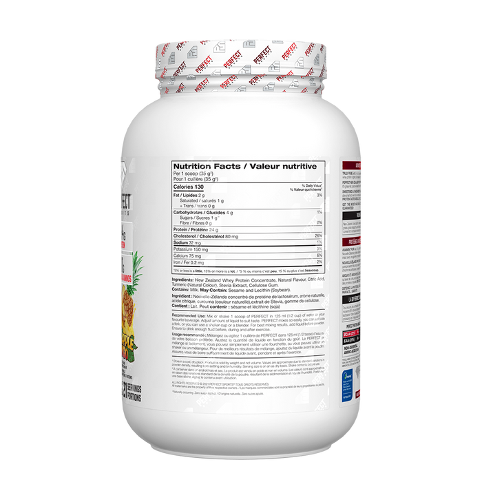 Perfect Sports PERFECT NEW ZEALAND WHEY PROTEIN - Pineapple Mango 1.6