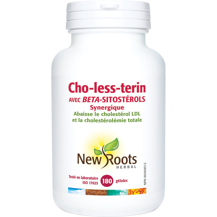 New Roots Cho-Less-Terin 180 Gelatin Softgel