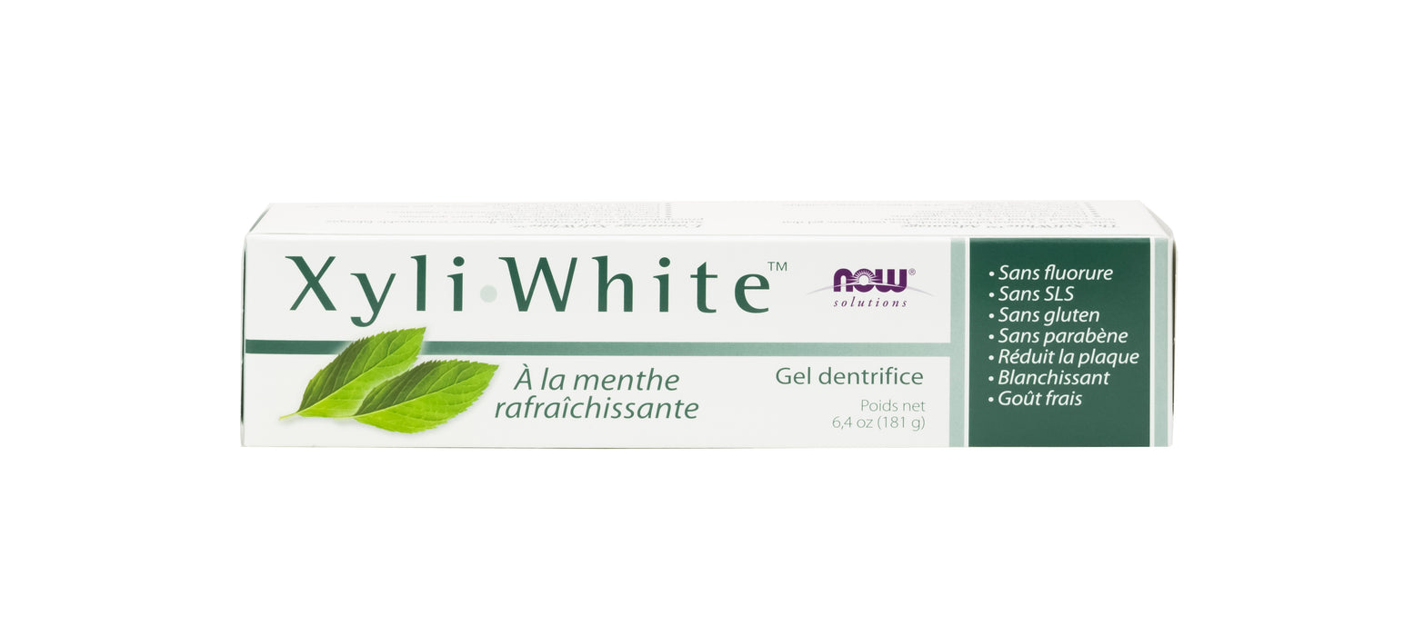 NOW Solutions® XyliWhite Refreshmint Toothpaste Gel 181g