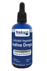 Naka Platinum Colloidal Vegetable Iodine Drops 100mL