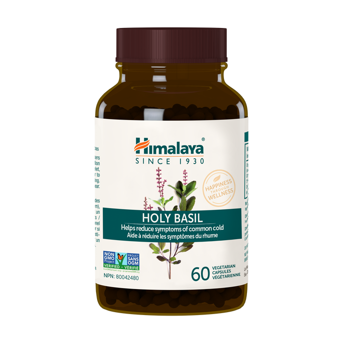 Himalaya Holy Basil 60 Vegetarian Capsules