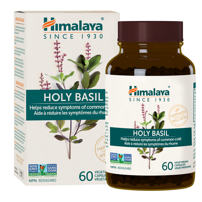 Himalaya Holy Basil 60 Vegetarian Capsules