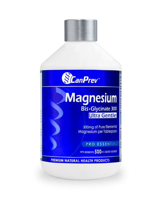 CanPrev Magnesium Bis-Glycinate 300 Ultra Gentle Liquid 500ml