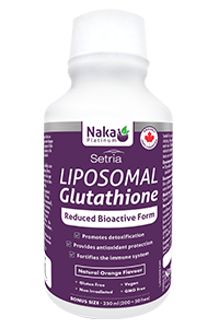 naka platinum liposomal glutathione Naka Platinum Liposomal Glutathione 250mL — Bluewater Nutrition