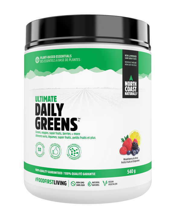 North Coast Naturals Ultimate Daily Greens - Berry & Citrus 540g