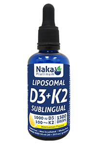 Naka Platinum Liposomal D3 + K2 50mL