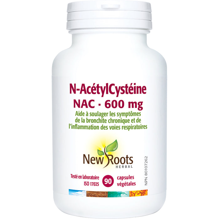 New Roots N-Acetyl-Cysteine 90 Veg Capsules