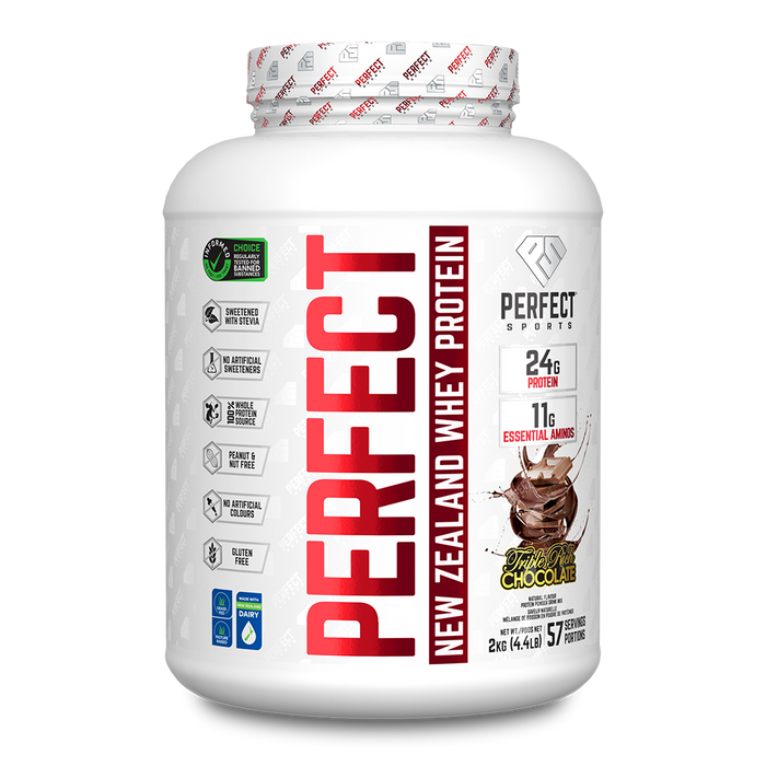 Perfect Sports PERFECT NEW ZEALAND WHEY PROTEIN - Triple Rich Chocolate 4.4lb